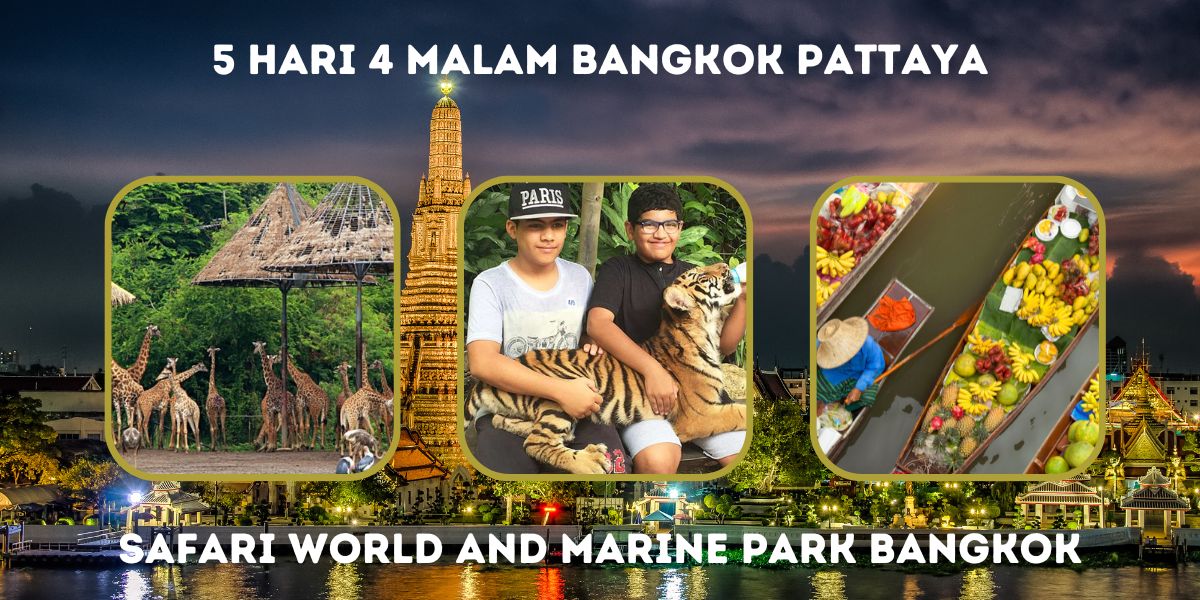 itinerary paket tour bangkok