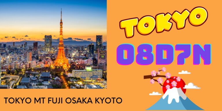 Paket Tour Jepang 8 Hari 7 Malam