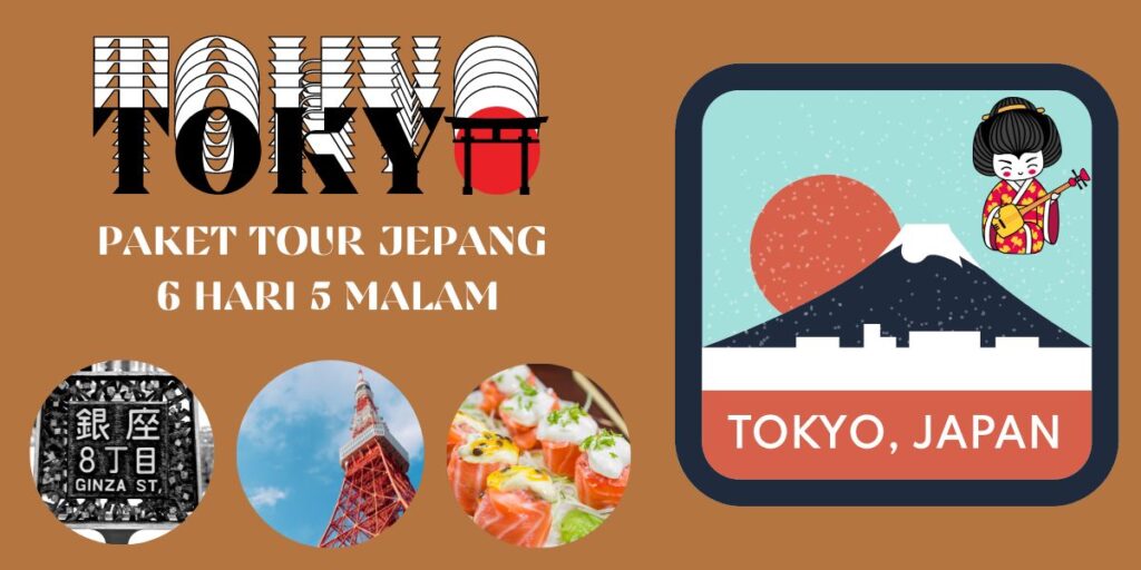 Paket tour Jepang 6 hari 5 malam